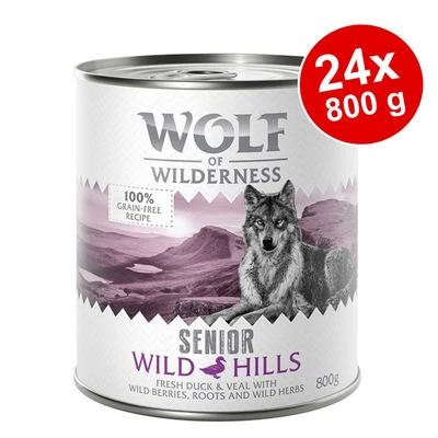 Sparpaket Wolf Of Wilderness Senior 24 X 800 G 3 Sparpaket Wolf Of Wilderness Senior 24 X 800 G