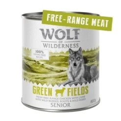 Wolf Of Wilderness Senior "Freiland-Fleisch" 6 X 800 G
