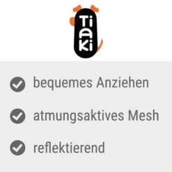 TIAKI Geschirr Wave Vest, Anthrazit 20 TIAKI Geschirr Wave Vest, Anthrazit -Günstiges Futter Leine Geschäft tiaki geschirr wave vest usps 1 1
