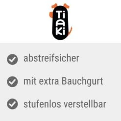TIAKI Sicherheitsgeschirr Reflectneu -Günstiges Futter Leine Geschäft tiaki sicherheitsgeschirr reflect usp 1 0