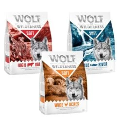 Wolf Of Wilderness Adult Mix - Getreidefrei -Günstiges Futter Leine Geschäft trofu 1 kg soft 1