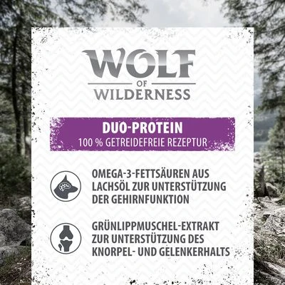 Sparpaket Wolf Of Wilderness Senior 24 X 800 G 6 Sparpaket Wolf Of Wilderness Senior 24 X 800 G – Bild 4