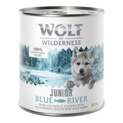 Little Wolf Of Wilderness Junior 6 X 800 G - Duo-Protein -Günstiges Futter Leine Geschäft wow cl 3 5