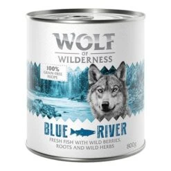 Wolf Of Wilderness Adult 6 X 800 G - Single Protein -Günstiges Futter Leine Geschäft wow classic blueriver fish front 800g 1000x1000 8