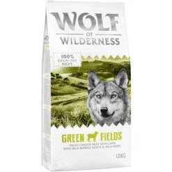 12 + 2 Kg Gratis! 14 Kg Wolf Of Wilderness Trockenfutter -Günstiges Futter Leine Geschäft wow classic greenfields 12kg frontright 1000x1000 2