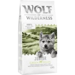2 X 12 Kg Wolf Of Wilderness Trockenfutter - Getreidefrei -Günstiges Futter Leine Geschäft wow classic greenfields junior 12kg frontright 1000x1000 9