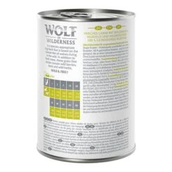 Wolf Of Wilderness Adult 6 X 400 G - Single Protein -Günstiges Futter Leine Geschäft wow classic greenfields lamb right 400g 1000x1000 7 1