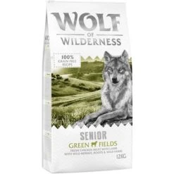 2 X 12 Kg Wolf Of Wilderness Trockenfutter - Getreidefrei -Günstiges Futter Leine Geschäft wow classic greenfields senior 12kg frontright 1000x1000 0