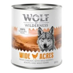 Wolf Of Wilderness Adult 6 X 800 G - Single Protein -Günstiges Futter Leine Geschäft wow classic wide acres chicken front 800g 1000x1000 6