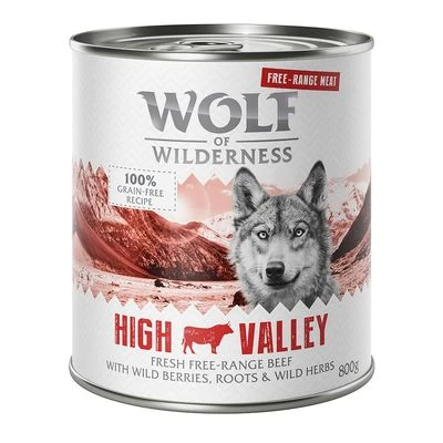 Wolf Of Wilderness 6 X 800 G - "Freiland-Fleisch" Single Protein 6 Wolf Of Wilderness 6 X 800 G - "Freiland-Fleisch" Single Protein – Bild 4