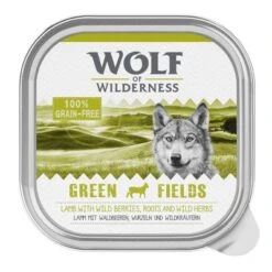 Sparpaket Wolf Of Wilderness Adult 24 X 300 G - Single Protein -Günstiges Futter Leine Geschäft wow greedfields 300gtray 1000px 2