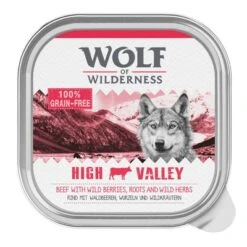 Sparpaket Wolf Of Wilderness Adult 24 X 300 G - Single Protein -Günstiges Futter Leine Geschäft wow highvalley 300gtray 1000px 6