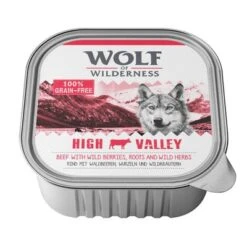 Wolf Of Wilderness Adult 6 X 300 G Schale - Single Protein -Günstiges Futter Leine Geschäft wow highvalley 300gtray side 1000px 9