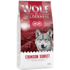 12 Kg Wolf Of Wilderness Trockenfutter + 750 G Lukullus Kauknochen GRATIS! -Günstiges Futter Leine Geschäft wow redclassic crimsonsunset frontright 12kg 1000x1000 7 1