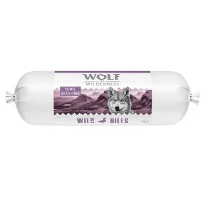 Sparpaket Wolf Of Wilderness Adult 24 X 400 G - Wurst 6 Sparpaket Wolf Of Wilderness Adult 24 X 400 G - Wurst – Bild 4