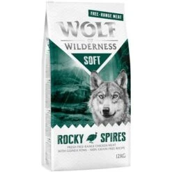 2 X 12 Kg Wolf Of Wilderness "Soft & Strong" - Getreidefrei -Günstiges Futter Leine Geschäft wow soft rockyspires frontright 12kg 1000x1000 1 9