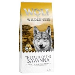 Wolf Of Wilderness "The Taste Of The Savanna" Rind, Truthahn & Ziege - Getreidefrei