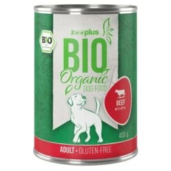 Sparpaket Zooplus Bio Adult 12 X 400 G -Günstiges Futter Leine Geschäft zooplus bio dog adult beef 400g 1000x1000 3