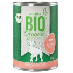 Zooplus Bio Glutenfrei Mixpaket -Günstiges Futter Leine Geschäft zooplus bio dog adult salmon 400g 1000x1000 n 5