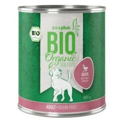 Zooplus Bio Adult Ente Mit Süßkartoffel -Günstiges Futter Leine Geschäft zooplus bio dog gf adult duck 800g 1000x1000 0