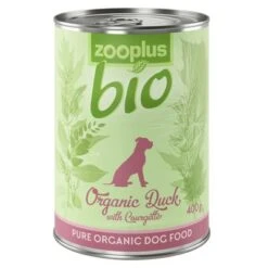 Zooplus Bio Adult Ente Mit Süßkartoffel -Günstiges Futter Leine Geschäft zooplus bio hund duck 400g 1000x1000 3 2